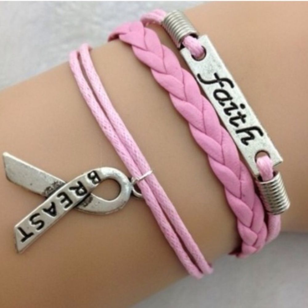 Breast Cancer Bracelet - Picture 1 of 1